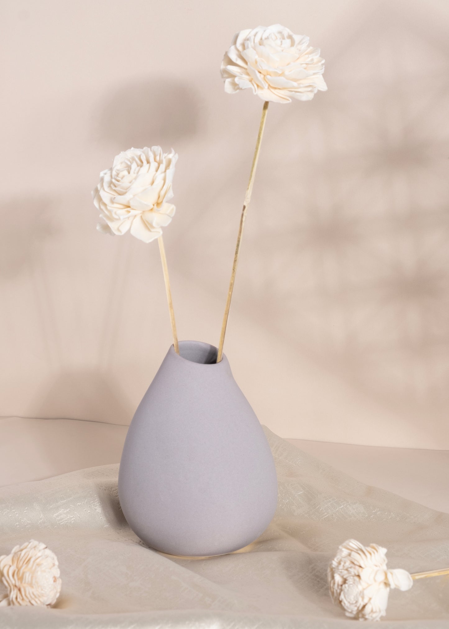 Sola Bingo Bianca Bloom 8 cm On Stem