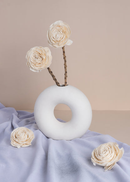 DIY Belle Rose Sola On Shanu Stem