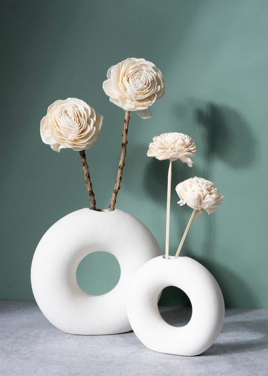 DIY Belle Rose Sola On Shanu Stem
