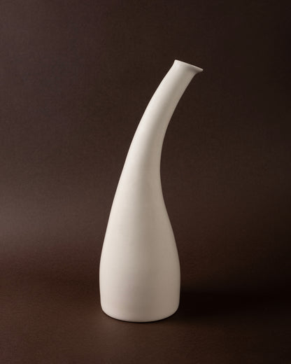 Ashley Soft Hue Elegant Ceramic Vase (Cream)
