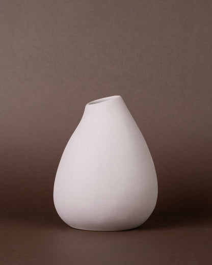 Shimizu Velvet Plum Contemporary Designer Vase Set (3-Piece, Purple)