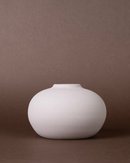 Shimizu Velvet Plum Contemporary Designer Vase Set (3-Piece, Purple)